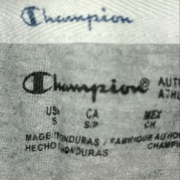 Champion Activewear Casual Gray Cropped T-shirt - Picture 4 of 4
